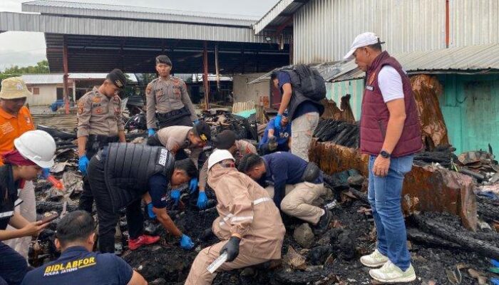 Usut Penyebab Kebakaran Pasar Cepu Blora, Polda Jateng Teliti Sumber Api