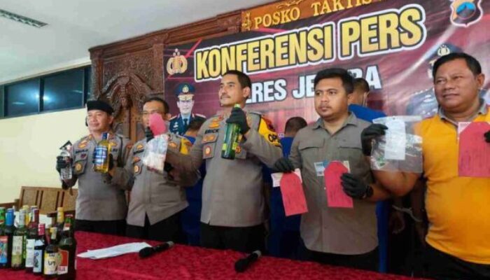 6 Tersangka Narkoba Dibekuk Satreskoba Polres Jepara