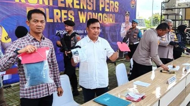 Aksi Pengedar Narkoba Lintas Provinsi Terhenti Di Wonogiri, Ini Yang