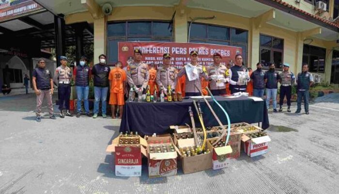 Jelang Ramadhan, Polres Brebes Amankan 84 Tersangka dalam Operasi Cipta Kondisi