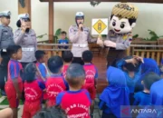 Anak Anak Diberi Edukasi Tertib Lalu Lintas Oleh Polres Jepara