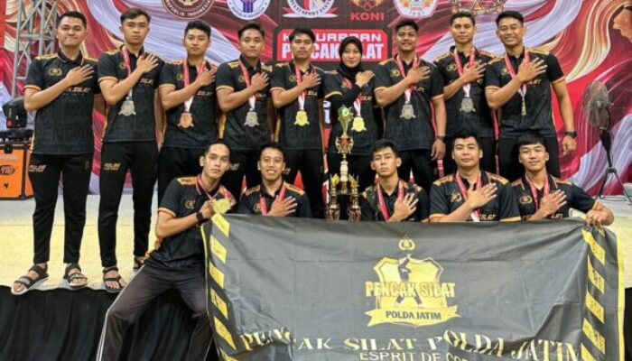 Anggota Polresta Malang Kota Raih Medali Perak di Kejuaraan Pencak Silat Piala Kasad 2024