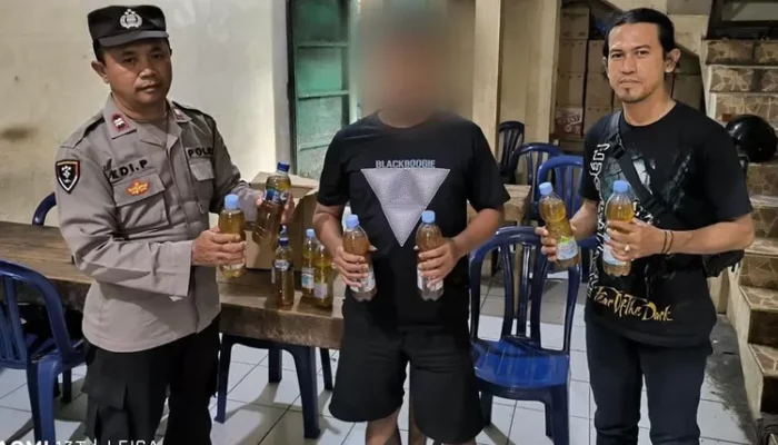 Polres Kebumen Razia Jelang Ramadan, Ribuan Botol Miras Disita dan Juru Parkir Liar Diamankan