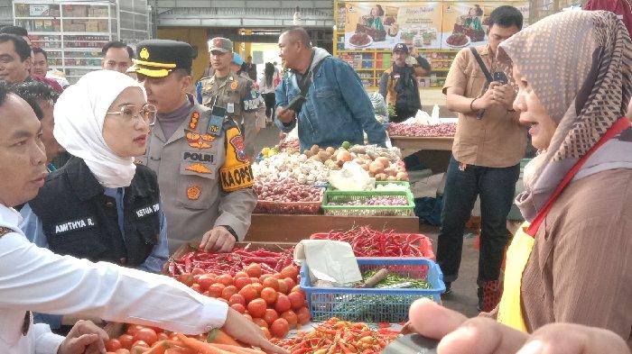 Antisipasi Kelangkaan, Polresta Malang Kota Gelar Sidak Pasar Jelang Ramadan