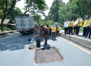 Antisipasi Mudik, Perbaikan Jalan Berlubang Di Pantura Jateng Dikebut