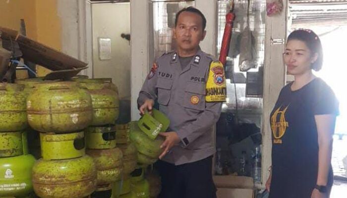 Antisipasi Panic Buying, Polresta Malang Kota Pantau Stok Gas LPG 3 Kg