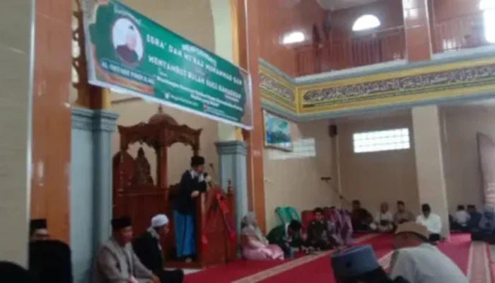 Peringatan Isra’ Mi’raj di Humbahas, Warga Muslim Antusias Mengikuti Acara