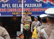 Apel Gelar Pasukan, Polres Jembrana Fokus Pengamanan Operasi Keselamatan 2025