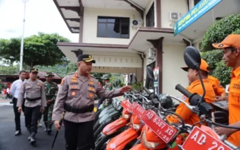 Apel Siaga Polres Wonogiri, Pastikan Kesiapan Peralatan Bencana