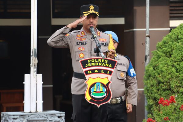 Arahan Kapolres Jembrana Di Upacara Hari Kesadaran Nasional: Jaga Disiplin