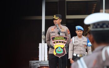 Awal Pekan Dengan Apel, Polres Jembrana Tingkatkan Sinergi Dan Kedisiplinan