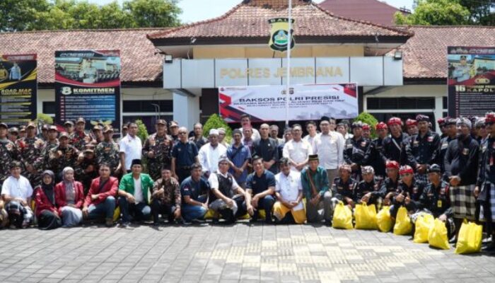 Baksos Polri Presisi di Jembrana, Sinergi Polres dan Mahasiswa untuk Kebaikan