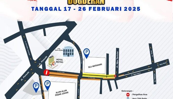 Pasar Dugderan Semarang Dimulai Besok, Polrestabes Siapkan Pengalihan Arus