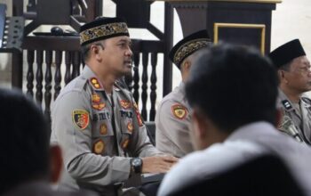 Binrohtal Polres Jembrana: Kapolres Tekankan Nilai Keimanan Dalam Dinas