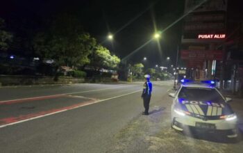 Cegah Balap Liar, Polresta Banyumas Giatkan Patroli Malam