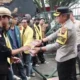 Demo Mahasiswa Di Semarang, Polrestabes Terapkan Pengamanan Humanis