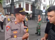 Demo Tolak Inpres Efisiensi di Malang, Ratusan Personel Gabungan Dikerahkan