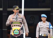 Disiplin Di Awal Pekan, Polres Jembrana Adakan Apel Jam Pimpinan