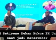 Dr. H. Setiyono: Revisi UU Kejaksaan dan KUHAP Berpotensi Melemahkan Hukum di Indonesia