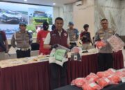 Kecelakaan di Tol Pejagan-Pemalang, Dua Kurir Sabu Tertangkap dengan 12 Kg Barang Bukti