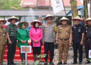 Dukung Ketahanan Pangan, Polda Kalteng Dan Bhayangkari Tebar 5000 Benih