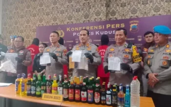 Empat Tersangka Narkoba Di Kudus Ditahan, Diancam 12 Tahun Penjara