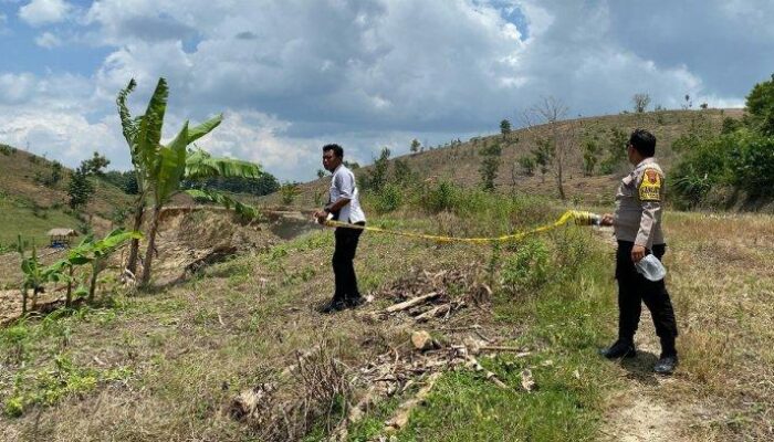 Fenomena Semburan Lumpur dan Gas di Blora, Area Disterilkan dengan Garis Polisi