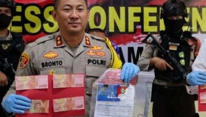 Gagal Beredar, Uang Palsu Senilai Jutaan Rupiah Diamankan Polres Lamandau