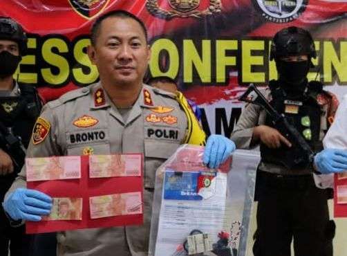 Gagal Beredar, Uang Palsu Senilai Jutaan Rupiah Diamankan Polres Lamandau