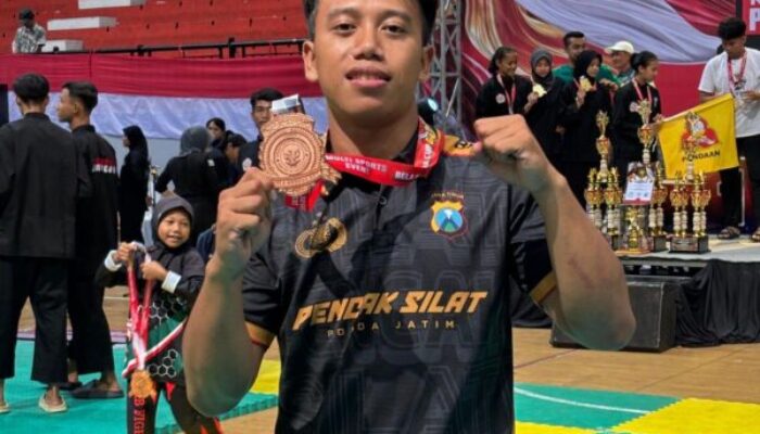 Anggota Polresta Malang Kota Sabet Medali di Kejuaraan Pencak Silat Nasional Piala KASAD