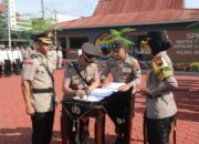 Jajaran Polres Semarang Alami Rotasi, Kapolres Pimpin Sertijab