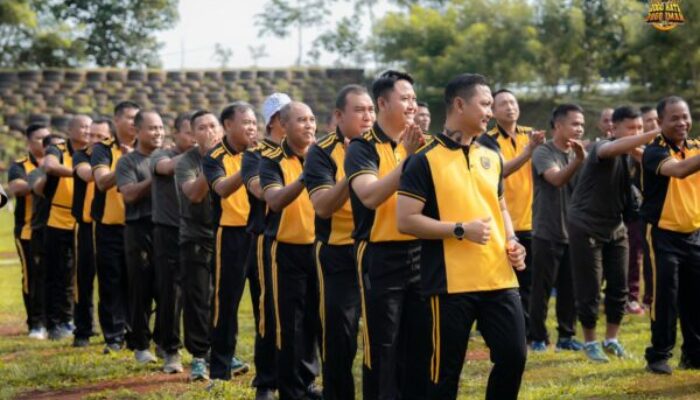 Jalan Sehat TNI-Polri di Batang, Upaya Tingkatkan Koordinasi dan Keamanan