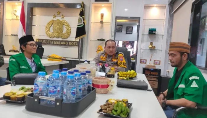 GP Ansor dan Polresta Malang Kota Bersinergi Sambut Ramadan