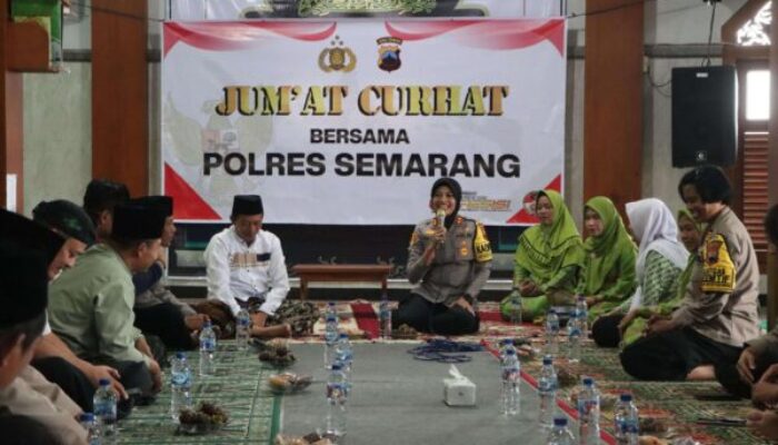 Jumat Curhat Polres Semarang, Warga Sampaikan Keluh Kesah Langsung