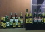 Operasi Pekat di Kajen dan Doro, Polisi Amankan Puluhan Botol Miras