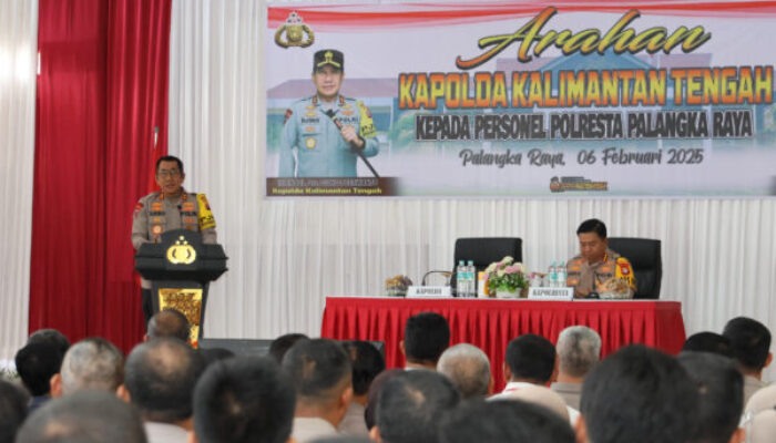 Kapolda Kalteng Tekankan Pentingnya Komunikasi dan Integritas bagi Pejuang Tangguh Polresta Palangka Raya