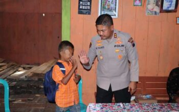 Kapolres Grobogan Peduli, Anak 7 Tahun Yang Dirawat Ibu Odgj