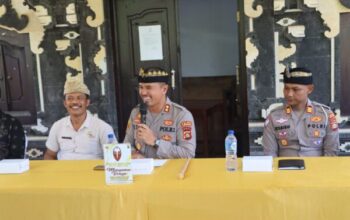 Kapolres Jembrana Ajak Warga Pulukan Ikuti Program “jumat Curhat” Untuk