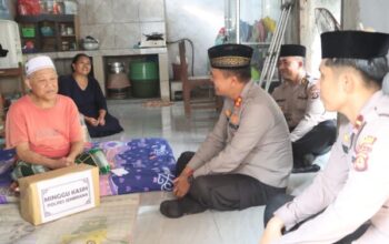 Kapolres Jembrana Gelar Minggu Kasih, Salurkan Bantuan Untuk Warga Kurang