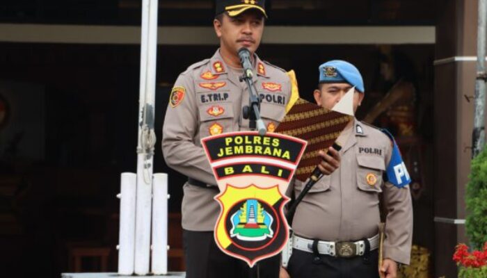 Kapolres Jembrana Ingatkan Pentingnya Dedikasi dan Loyalitas dalam Upacara Hari Kesadaran Nasional