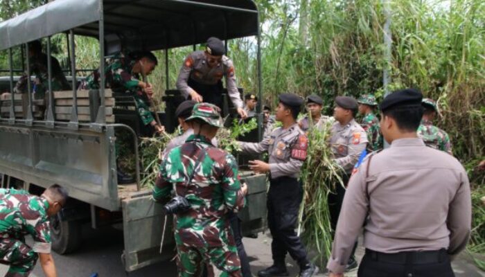 Karya Bakti Bersama TNI-Polri, Sinergi Nyata untuk Kesejahteraan Rakyat