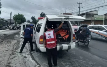 Kecelakaan Di Ngrampal Sragen, Satu Pekerja Proyek Tewas Dan Dua