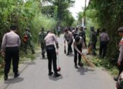 Kompak Di Lapangan, Tni Polri Laksanakan Karya Bakti Bersama