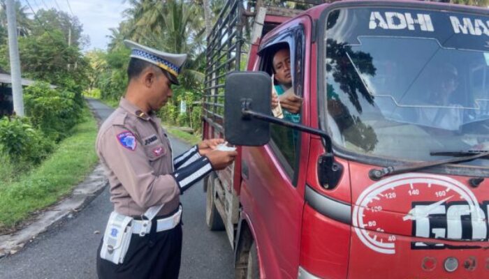 Kurangi Kecelakaan, Polres Jembrana Gencarkan Ops Keselamatan Agung 2025