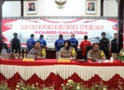 Lebihi Target, Polres Salatiga Ungkap Lebih Banyak Kasus Kriminal