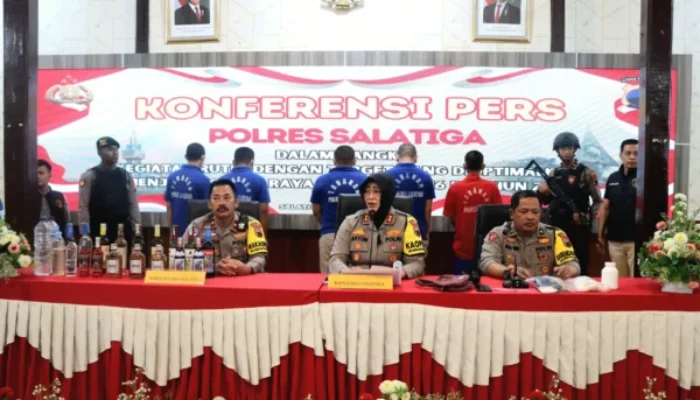 Polres Salatiga Catat Capaian Tinggi dalam Penanganan Kasus Kriminal