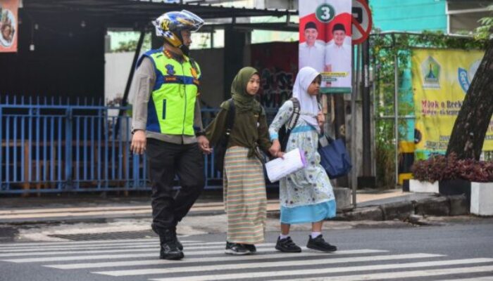 Polresta Malang Kota Sapa Warga Lewat Commander Wish Pagi, Jaga Keamanan Bersama