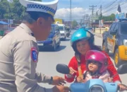 Polres Humbahas Prioritaskan Edukasi Lalu Lintas dalam Operasi Toba 2025