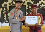 Minggu Kasih Di Jembrana, Kapolres Salurkan Bantuan Untuk Warga