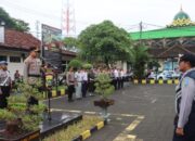 Tingkatkan Keselamatan Lalu Lintas, Polres Jembrana Laksanakan Apel Operasi Agung